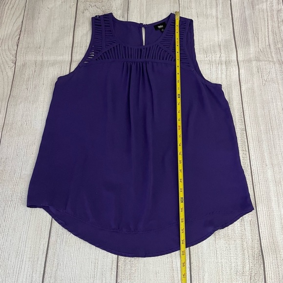MOSSIMO Women’s Purple Sleeveless Top Size Large - Picture 5 of 8